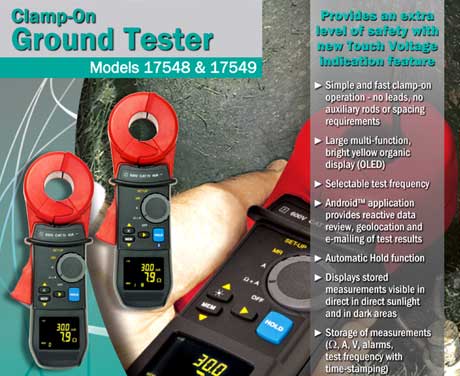 Clamp On Ground Resistance Testers